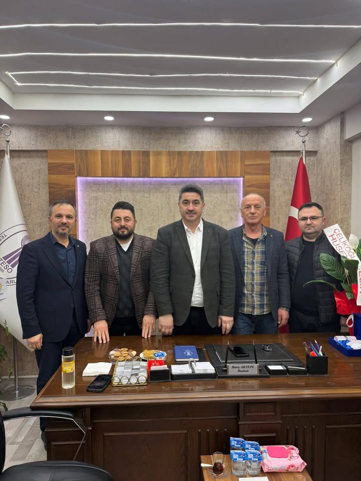 TERME’DE ANLAMLI ZİYARET Dua Et Kasap Şarküteri Sahibi İş İnsanı Rıfat Alemdar’dan Esnaf Odasına Destek Mesajı