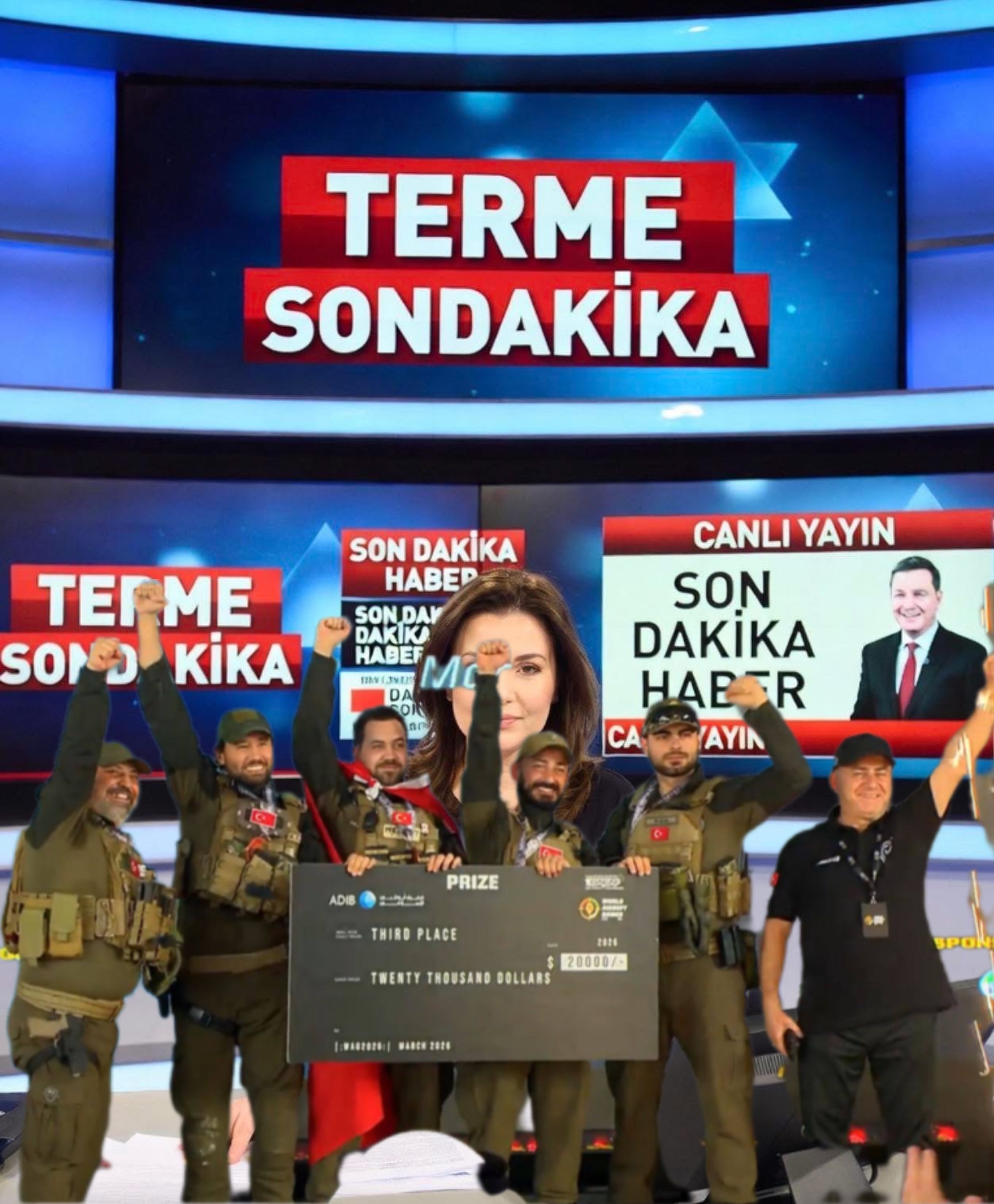 TERME’Lİ HEMŞEHRİMİZDEN DÜNYA ARENASINDA BÜYÜK BAŞARI 2026 WORLD AIRSOFT GAMES DÜNYA ŞAMPİYONASI ABU DABİ’DE GERÇEKLEŞTİ